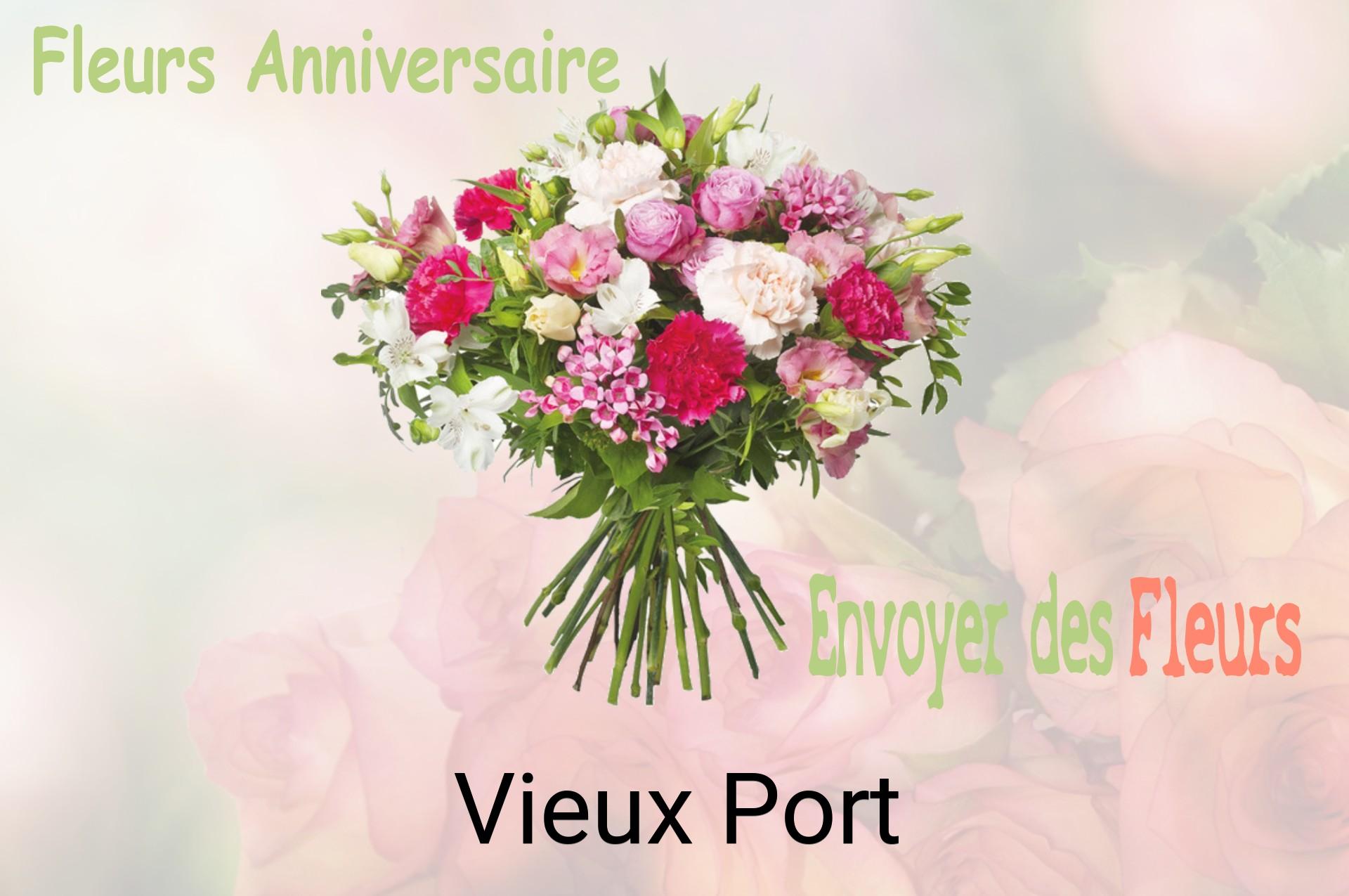 Bouquet de fleurs d’anniversaire livré à Vieux-Port