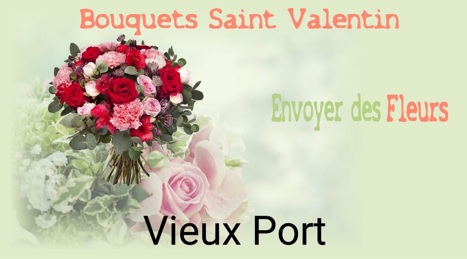 Roses de Saint-Valentin livrées à Vieux-Port